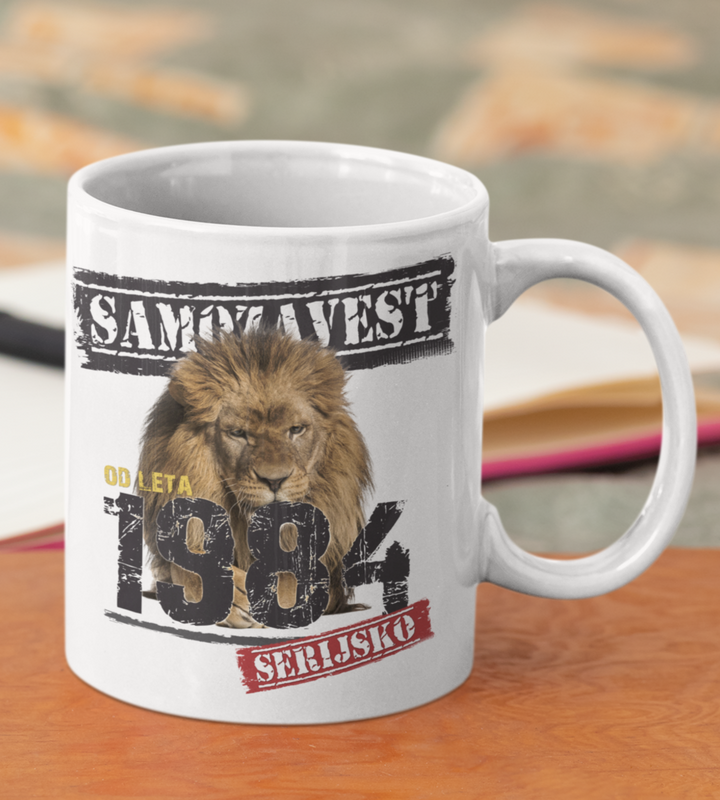 Skodelica samozavest serijsko