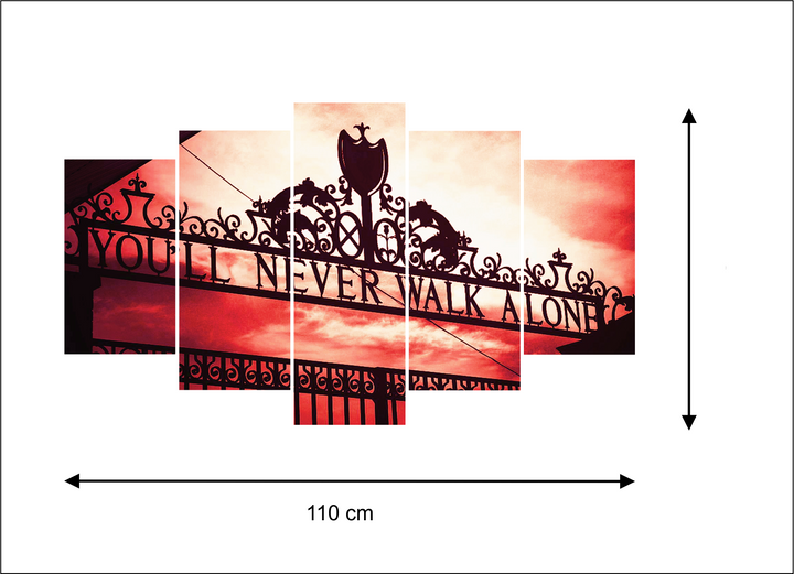 5 delna slika - Večdelne slike - SET 5 slik