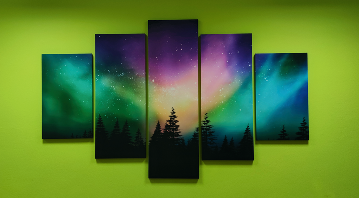 5 delna slika - Večdelne slike - SET 5 slik