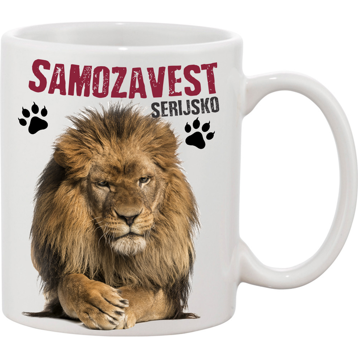 Šalica Samozavest serijsko