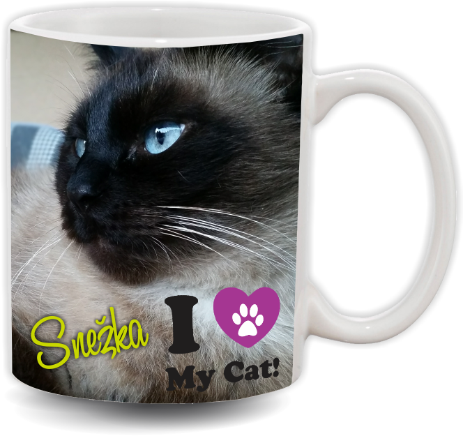 I love my cat! Slika po izbiri