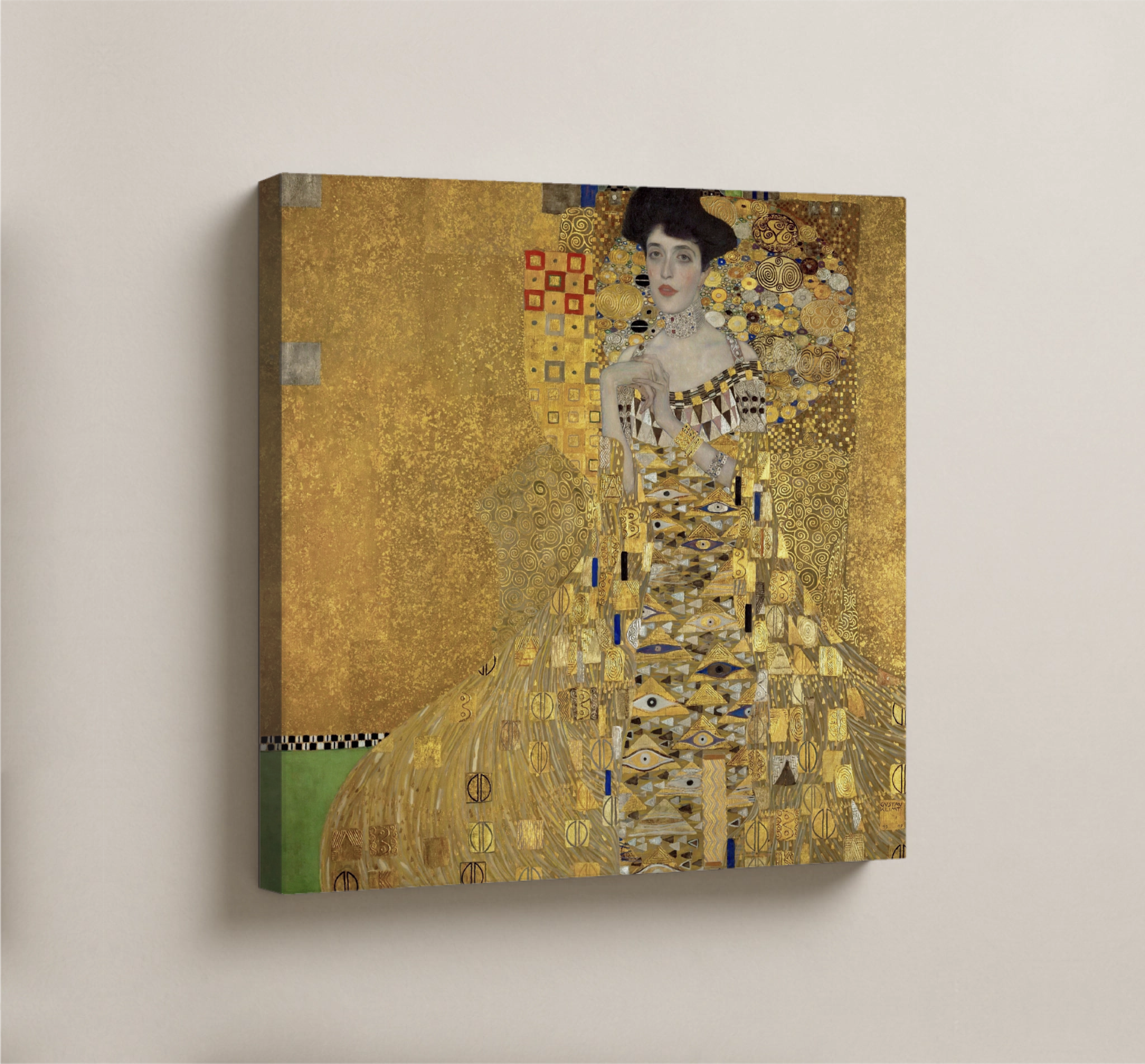 Gustav Klimt -  Portret Adele Bloch-Bauer (tisk na platno)