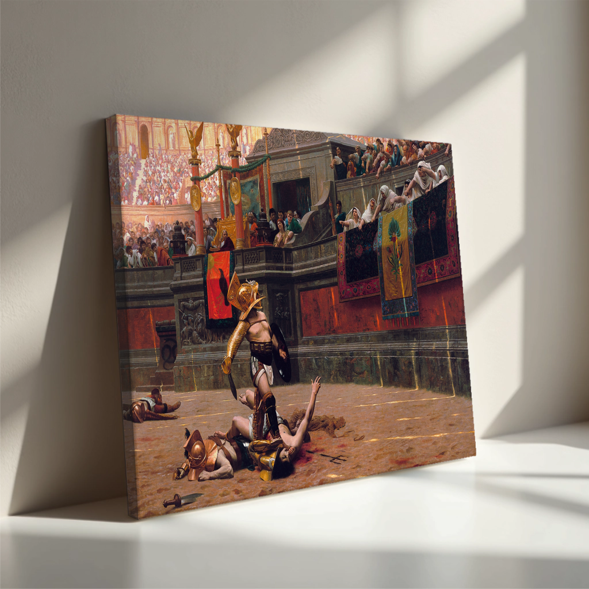 Jean-Leon Gerome - Obrnjen palec (tisk na platno)