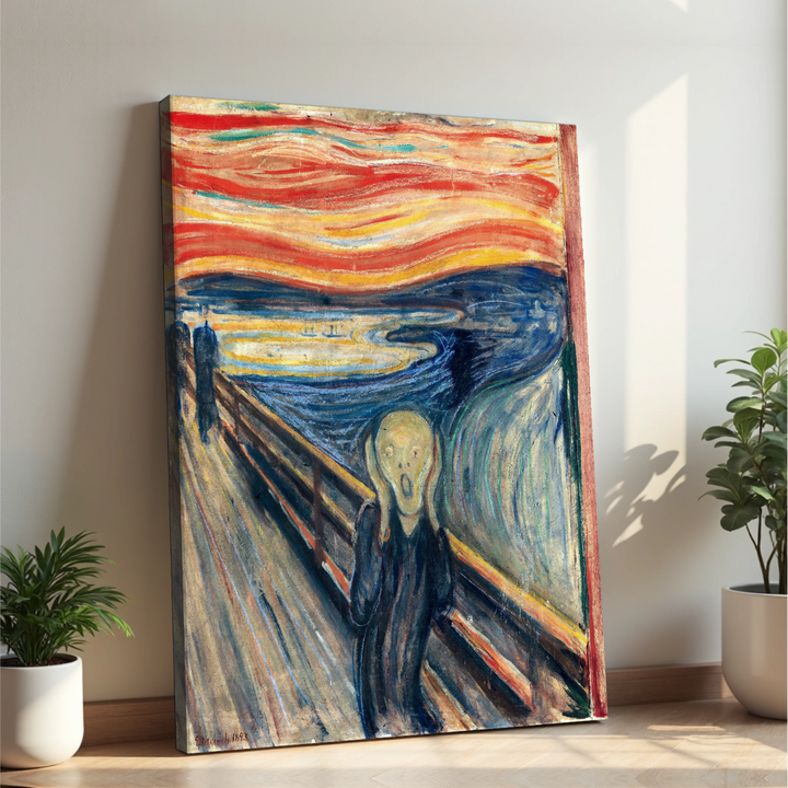 Edvard Munch - Krik (tisk na platno)