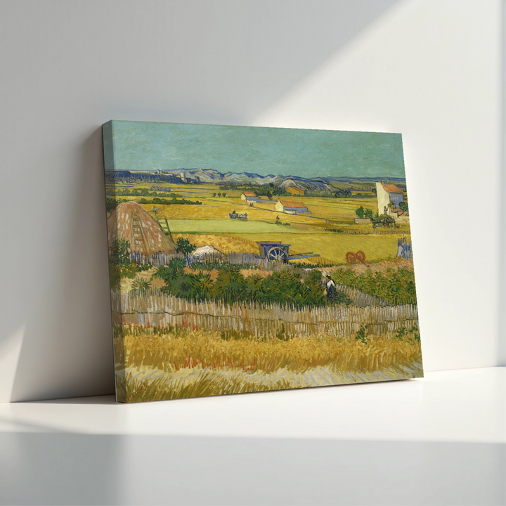 Vincent van Gogh - Žetev (tisk na platno)