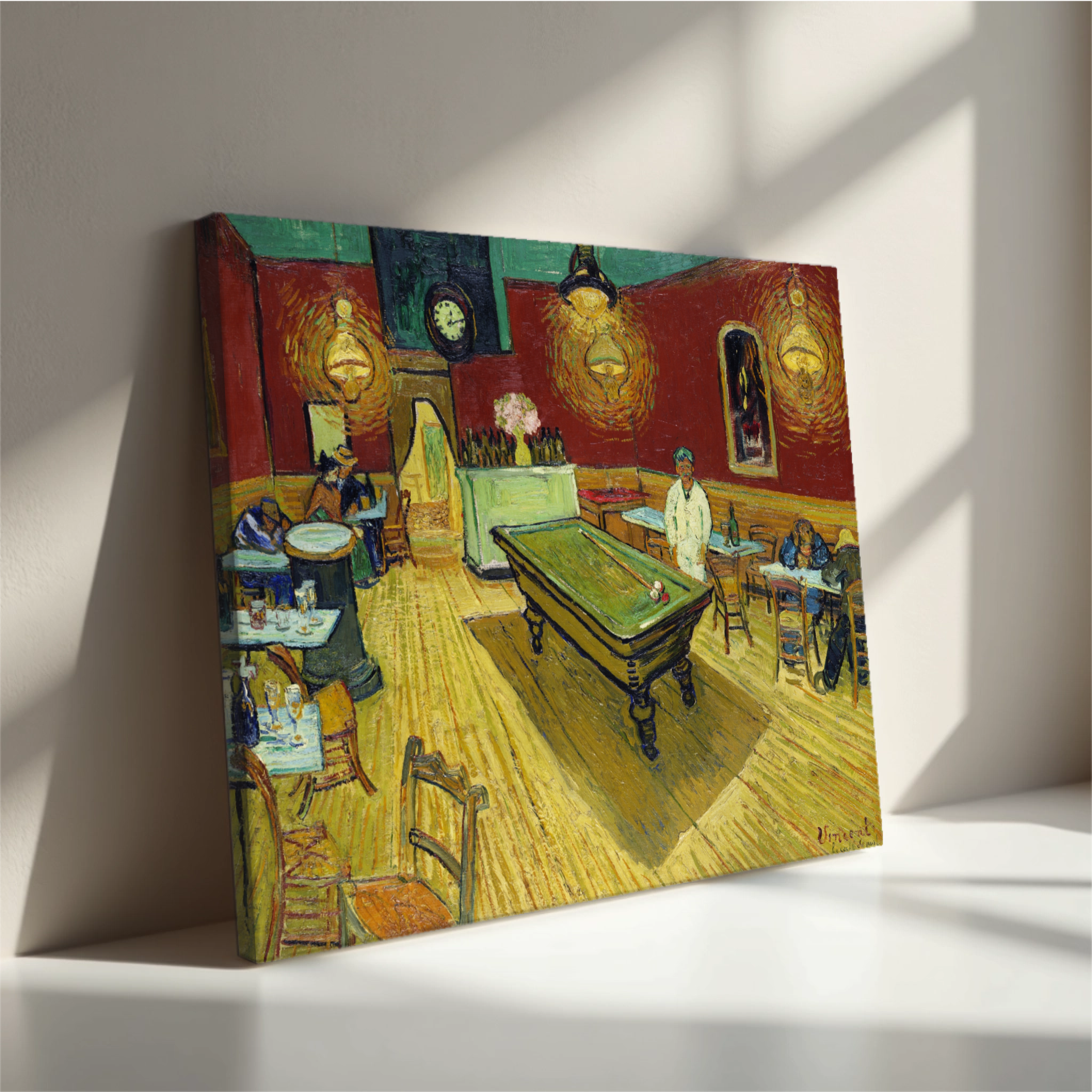 Vincent van Gogh - Nočna kavarna (tisk na platno)