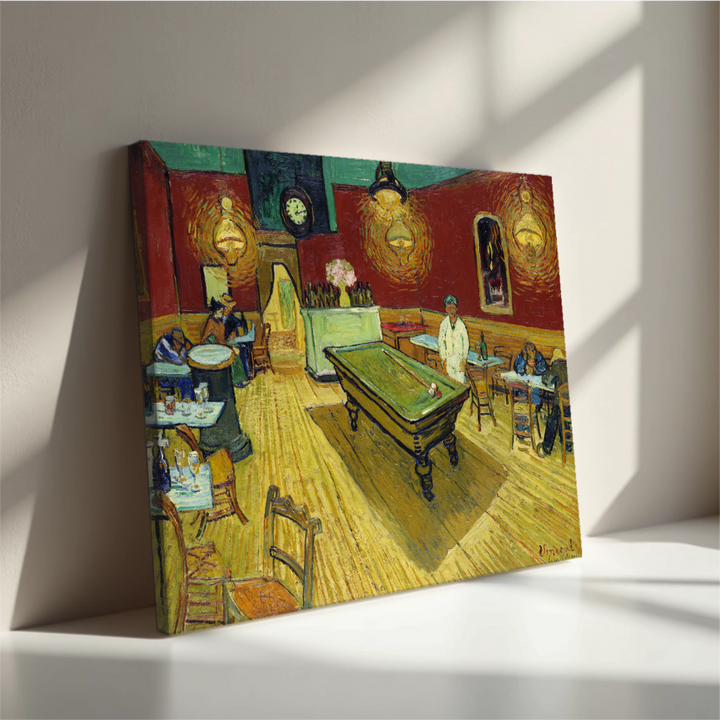 Vincent van Gogh - Nočna kavarna (tisk na platno)