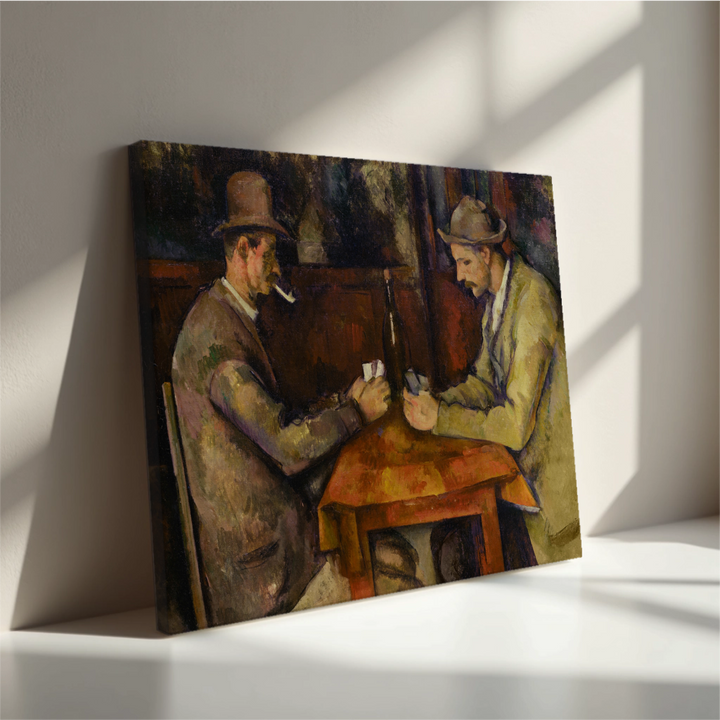 Paul Cézanne - Igralci kart (tisk na platno)