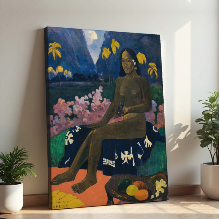 Paul Gauguin - Semena Areoijev (tisk na platno)
