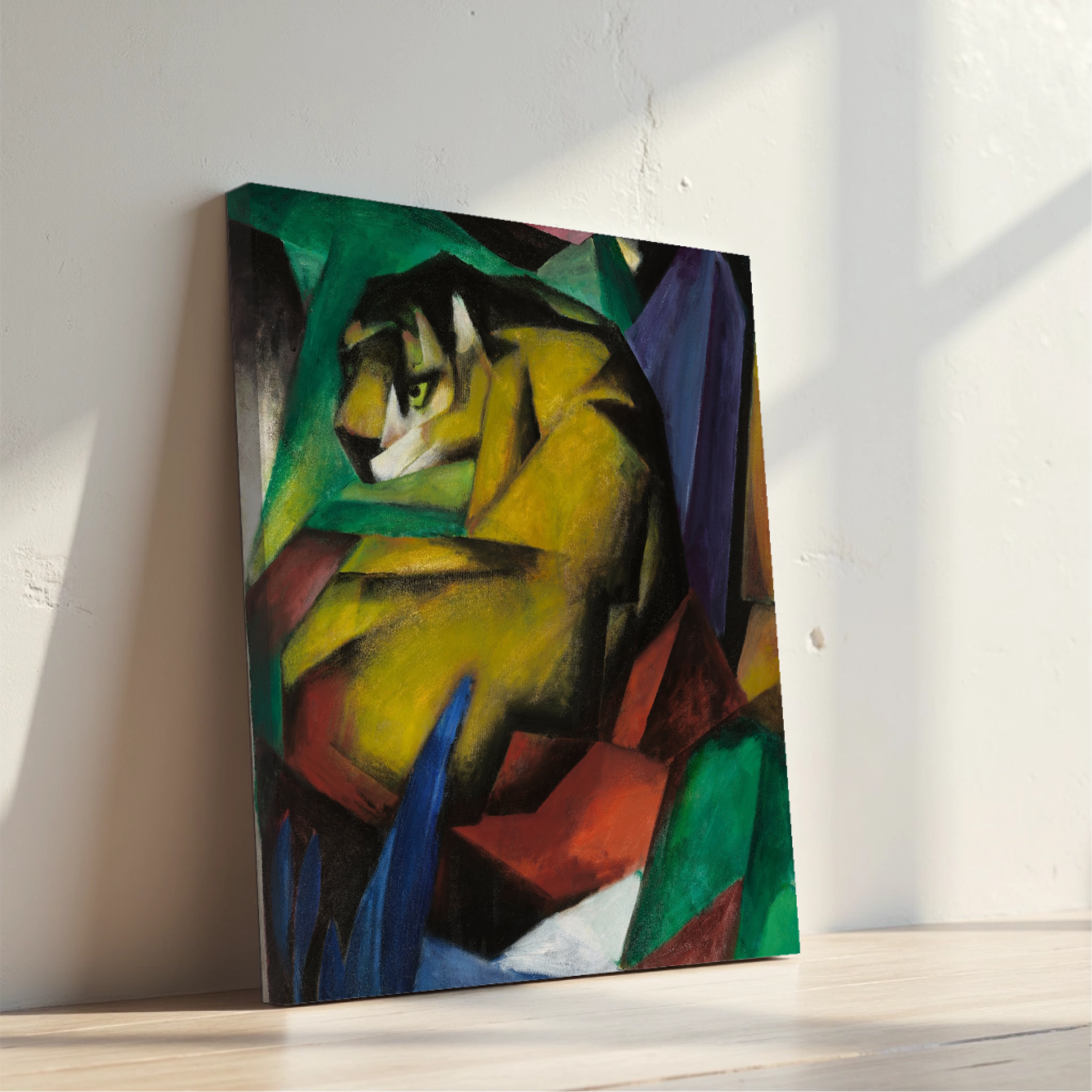Franz Marc - Tiger (tisk na platno)