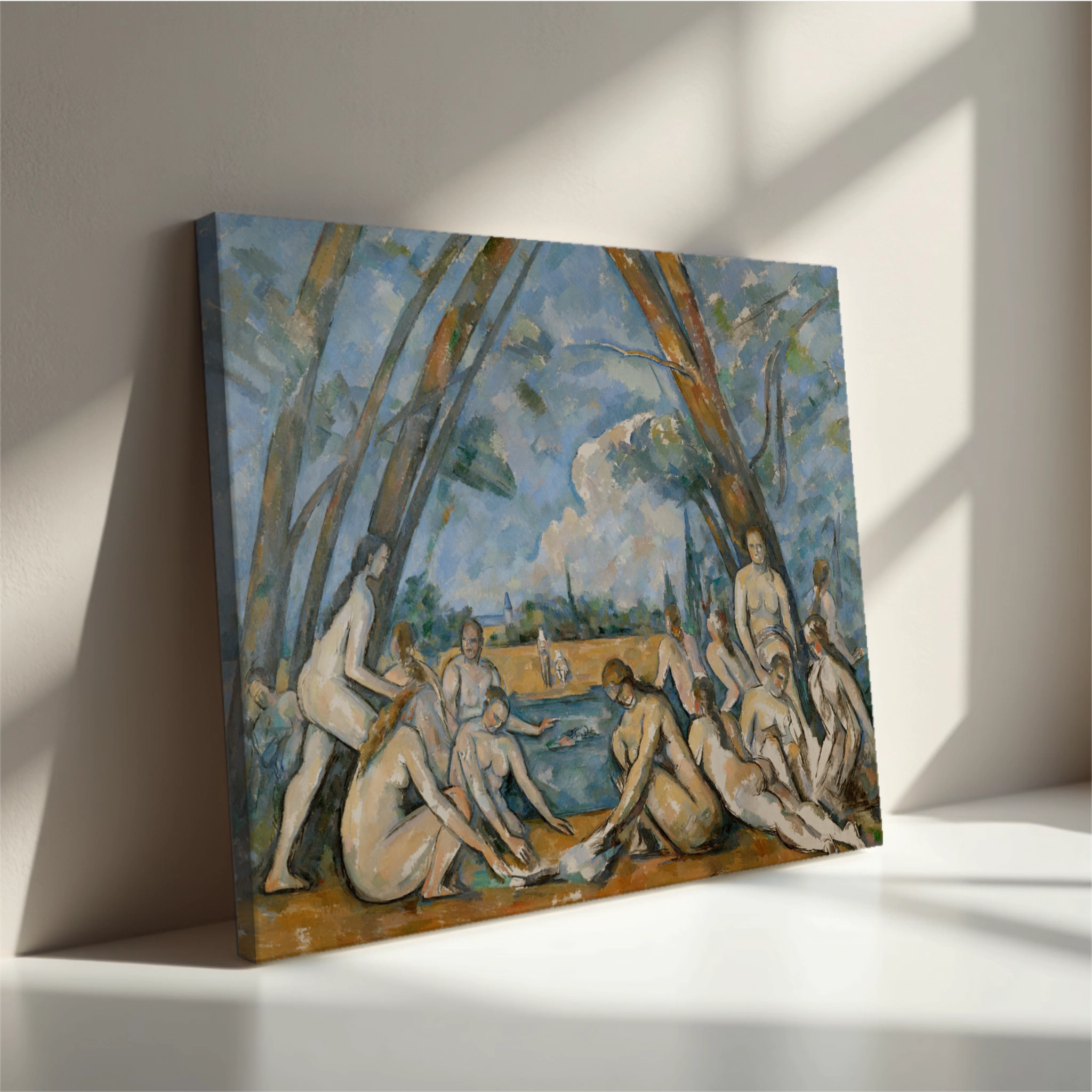 Paul Cézanne - Kopalke (tisk na platno)