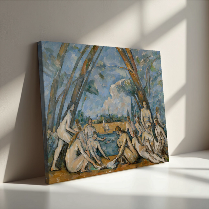 Paul Cézanne - Kopalke (tisk na platno)