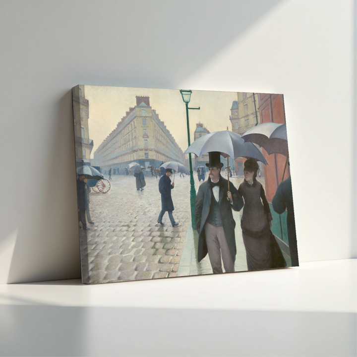 Gustave Caillebotte - Paris Street; Rainy Day (tisk na platno)