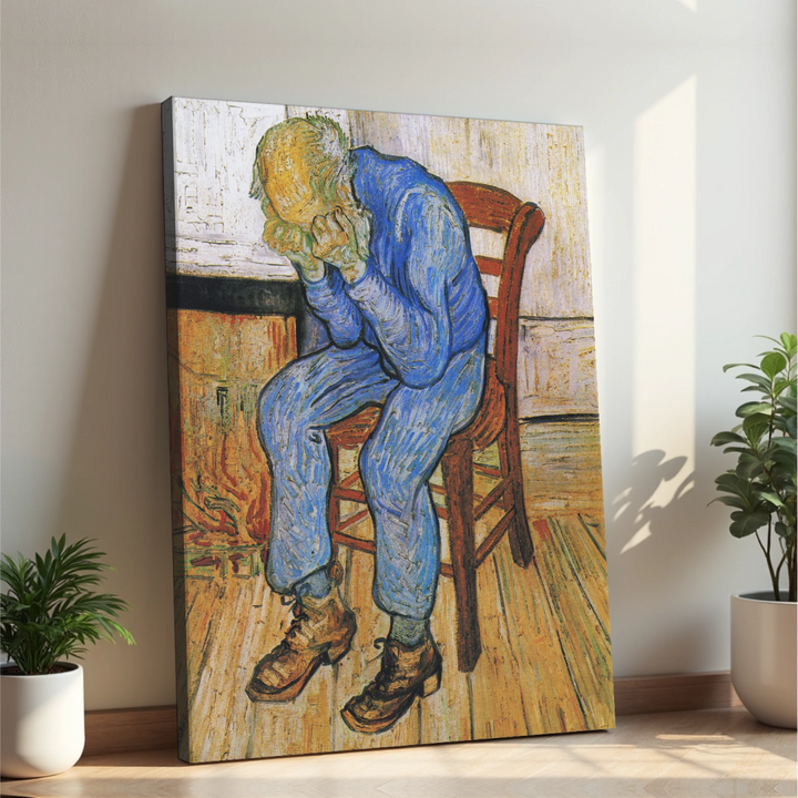 Vincent van Gogh - Na vratih večnosti (tisk na platno)