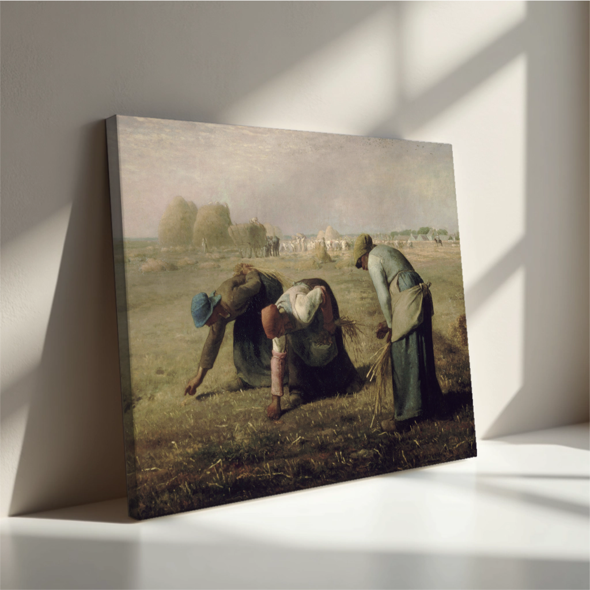 Jean-Francois Millet - The Gleaners (tisk na platno)