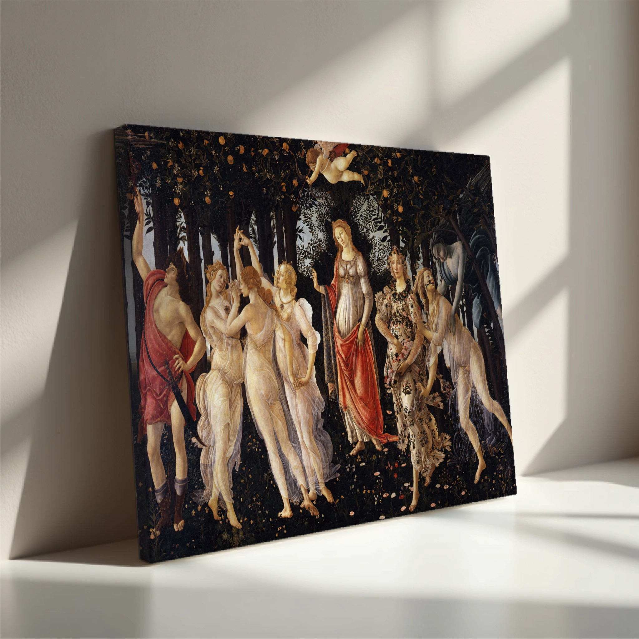 Boticelli - Pomlad (tisk na platno)