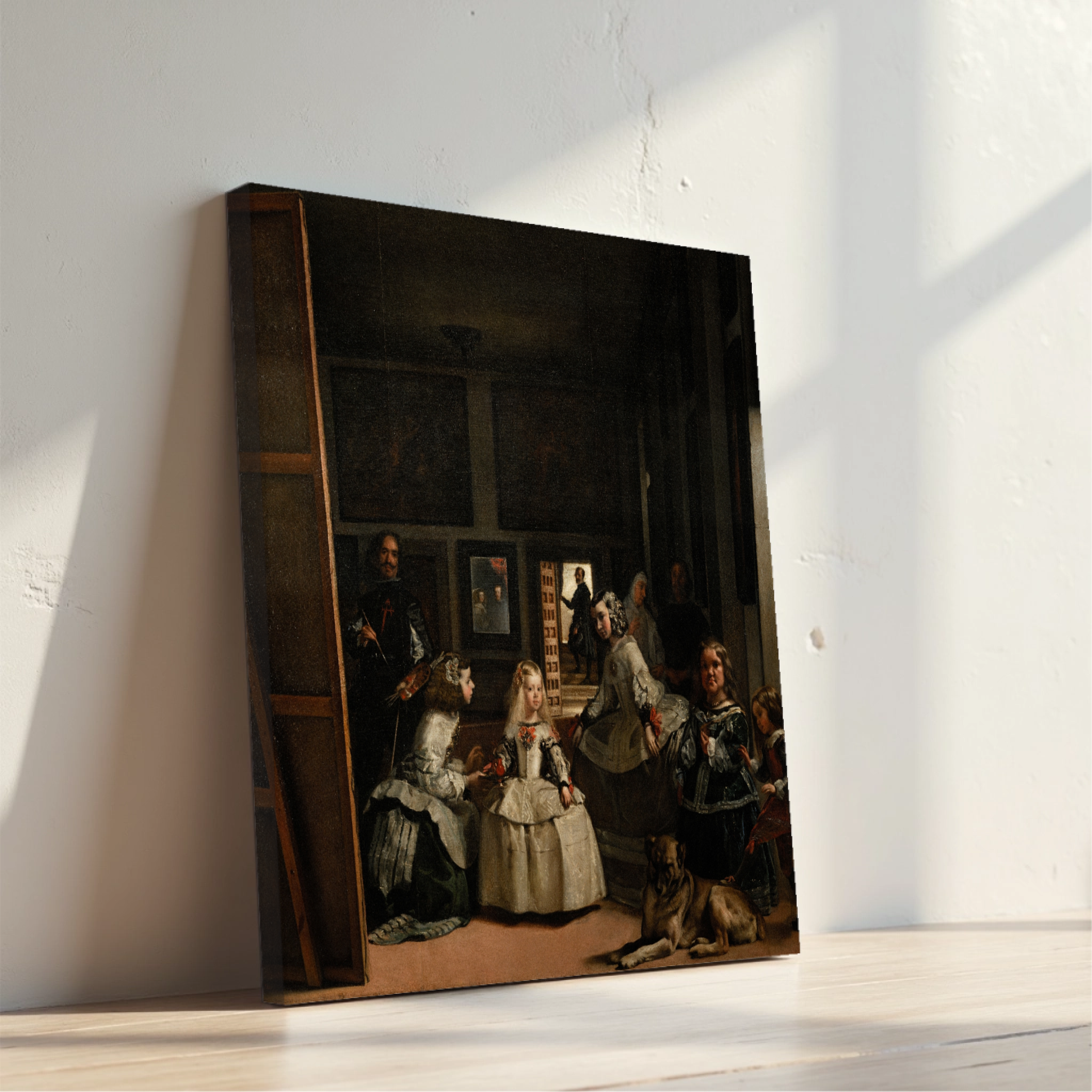 Diego Velázquez - Dvorne dame (tisk na platno)