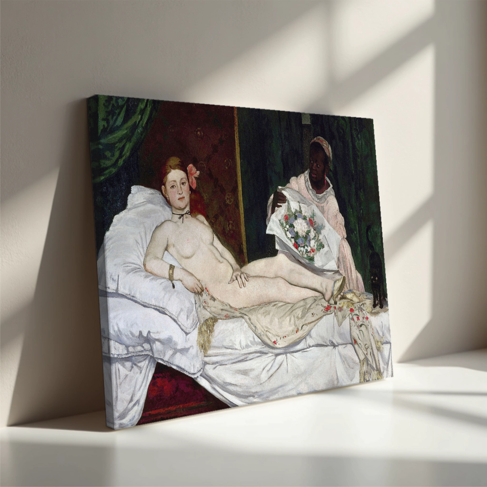Edouard Manet - Olympia (tisk na platno)