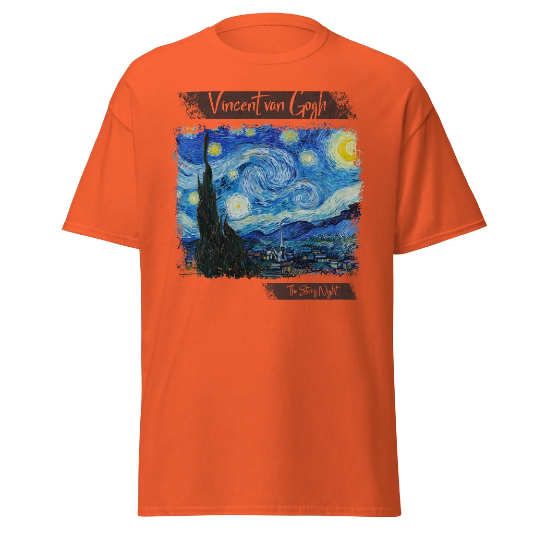 unisex-classic-tee-orange-front-68f106938dbc5