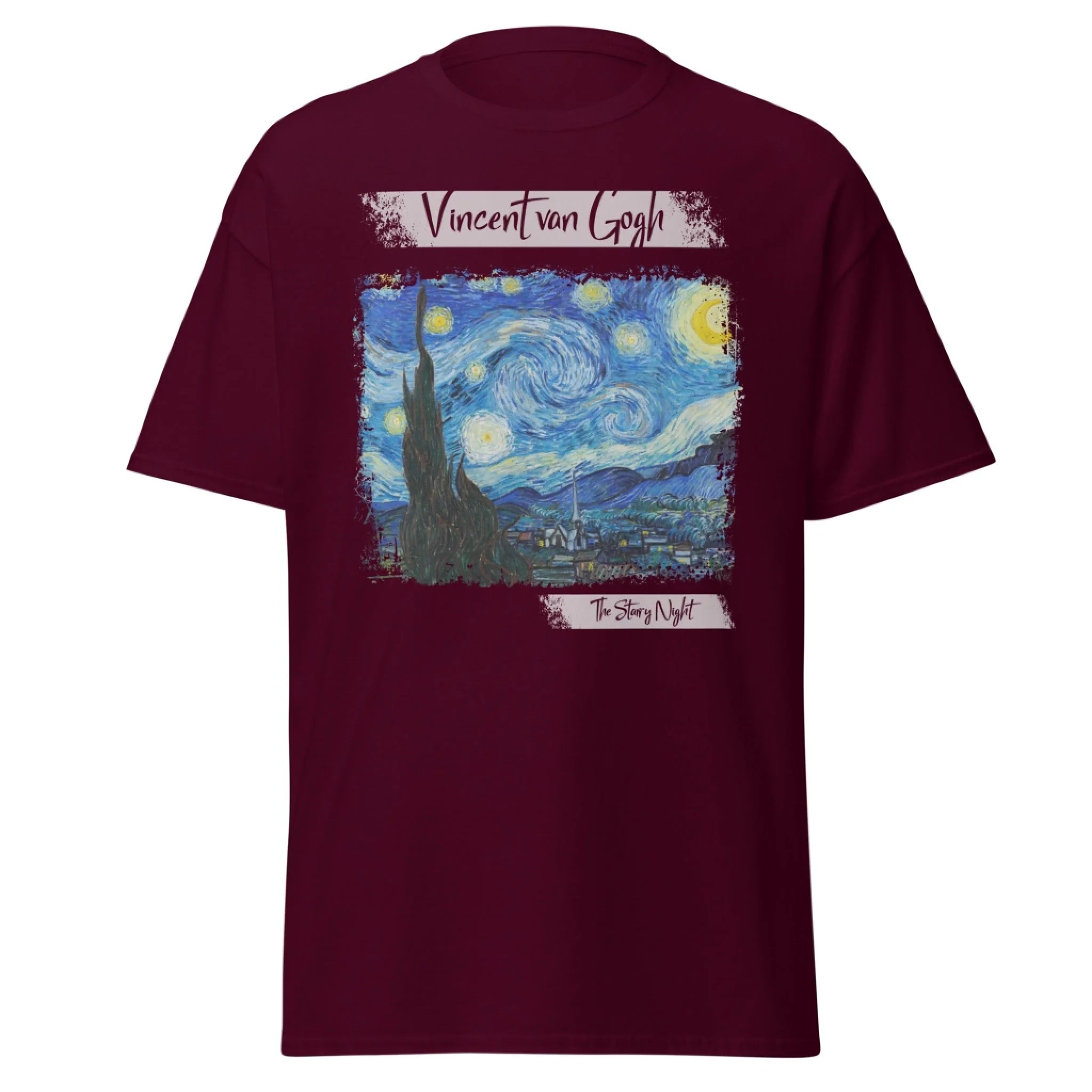 unisex-classic-tee-maroon-front-68f121e414d08