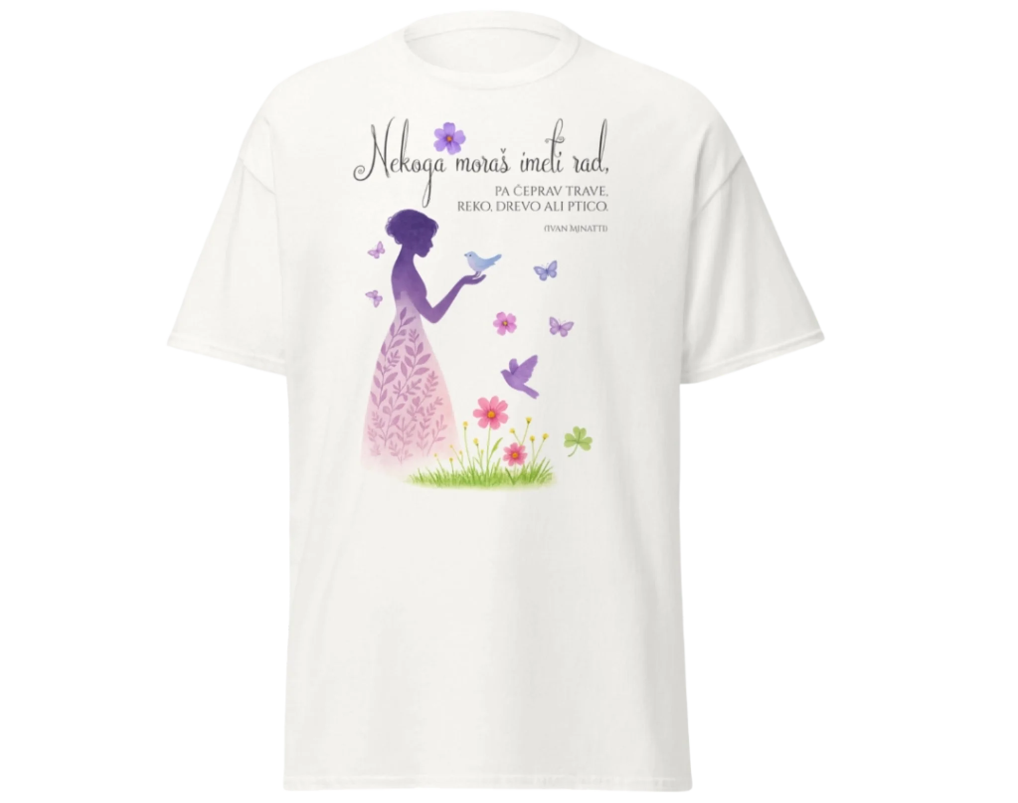 Nekoga moraš imeti rad - majica - mockup bela uni(1)
