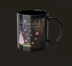 Nekoga moraš imeti rad - črna skodelica