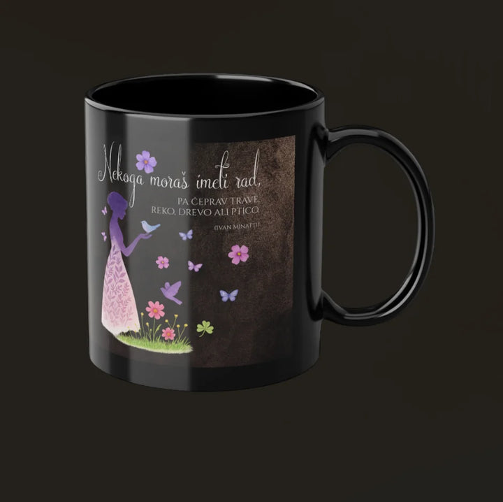 Nekoga moraš imeti rad – poetična skodelica z verzom Ivana Minattija