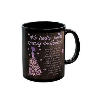 Skodelica črna- Ko hodiš pojdi zmeraj do konca - Tone Pavček - Promovertum