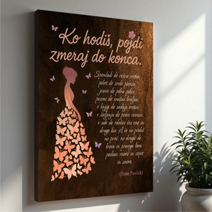 Platno-črno - Ko hodiš pojdi zmeraj do konca - Tone Pavček - Promovertum