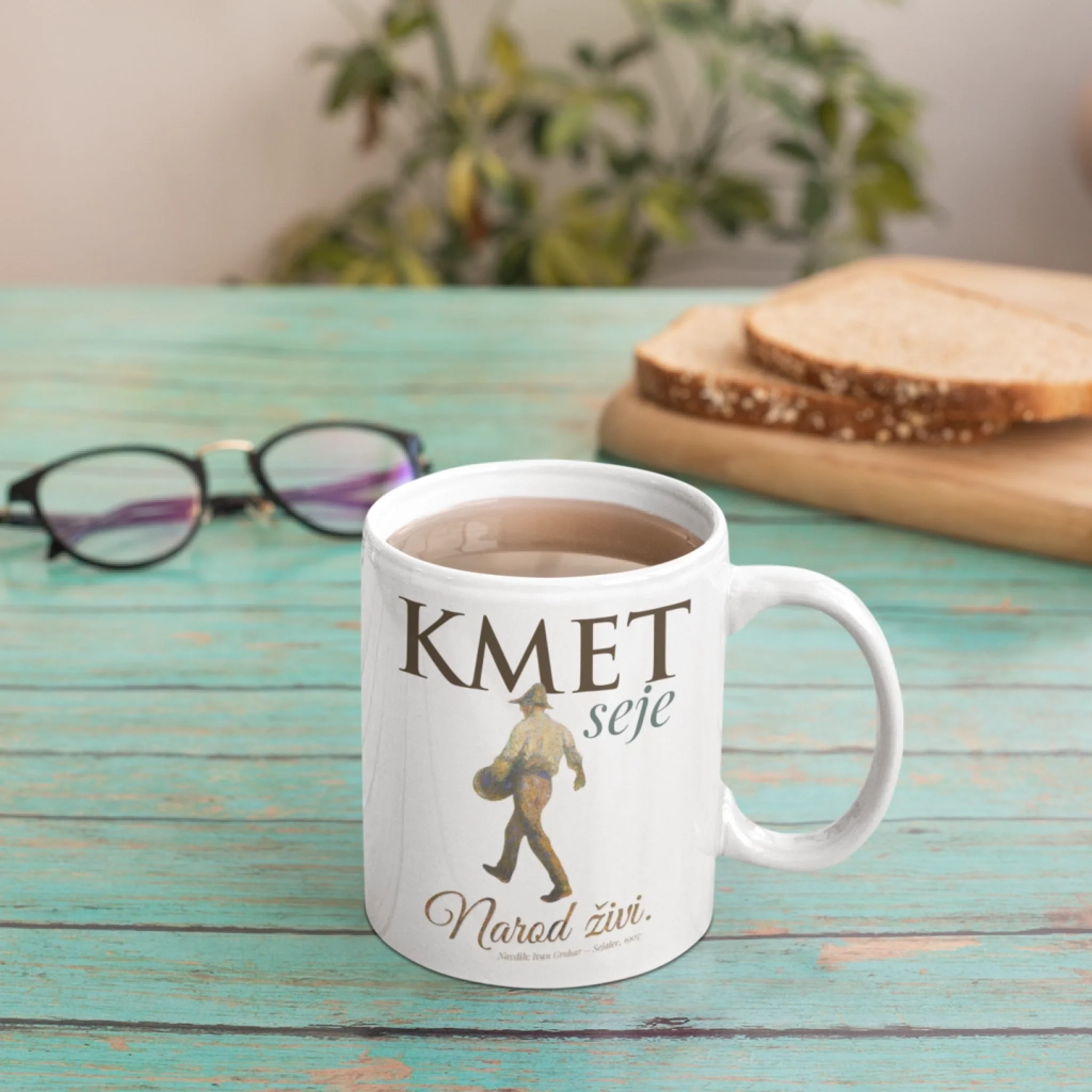 kmet seje - narod živi bela skodelica