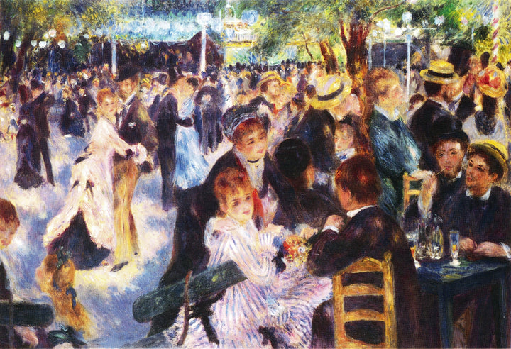 Pierre Auguste Renoir - Ples v Moulin de la Galette (tisk na platno)