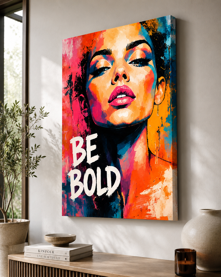 Be Bold Energy – moderna slika na platnu