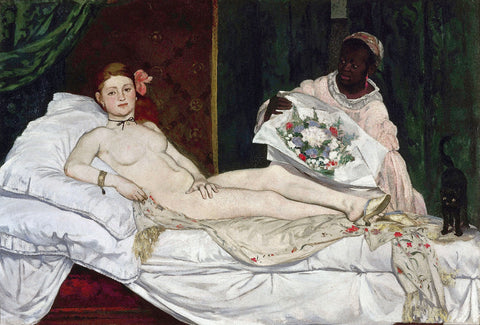 Edouard Manet - Olympia (tisk na platno)