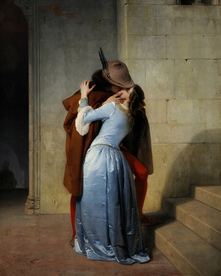 Francesco Hayez - Poljub (tisk na platno)