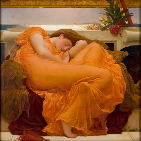 Frederic Leighton - Flaming June (tisk na platno)