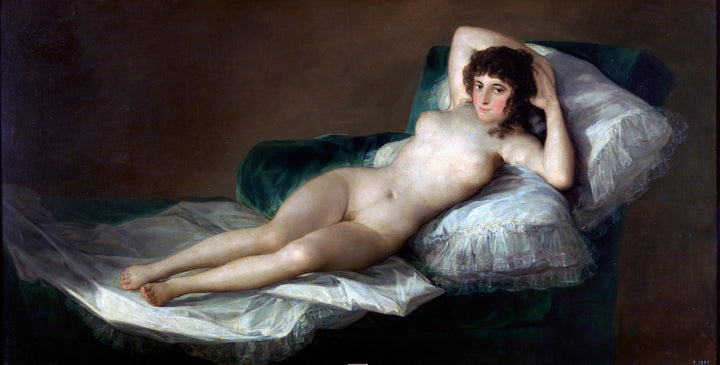 Francisco de Goya - The Nude Maja (tisk na platno)