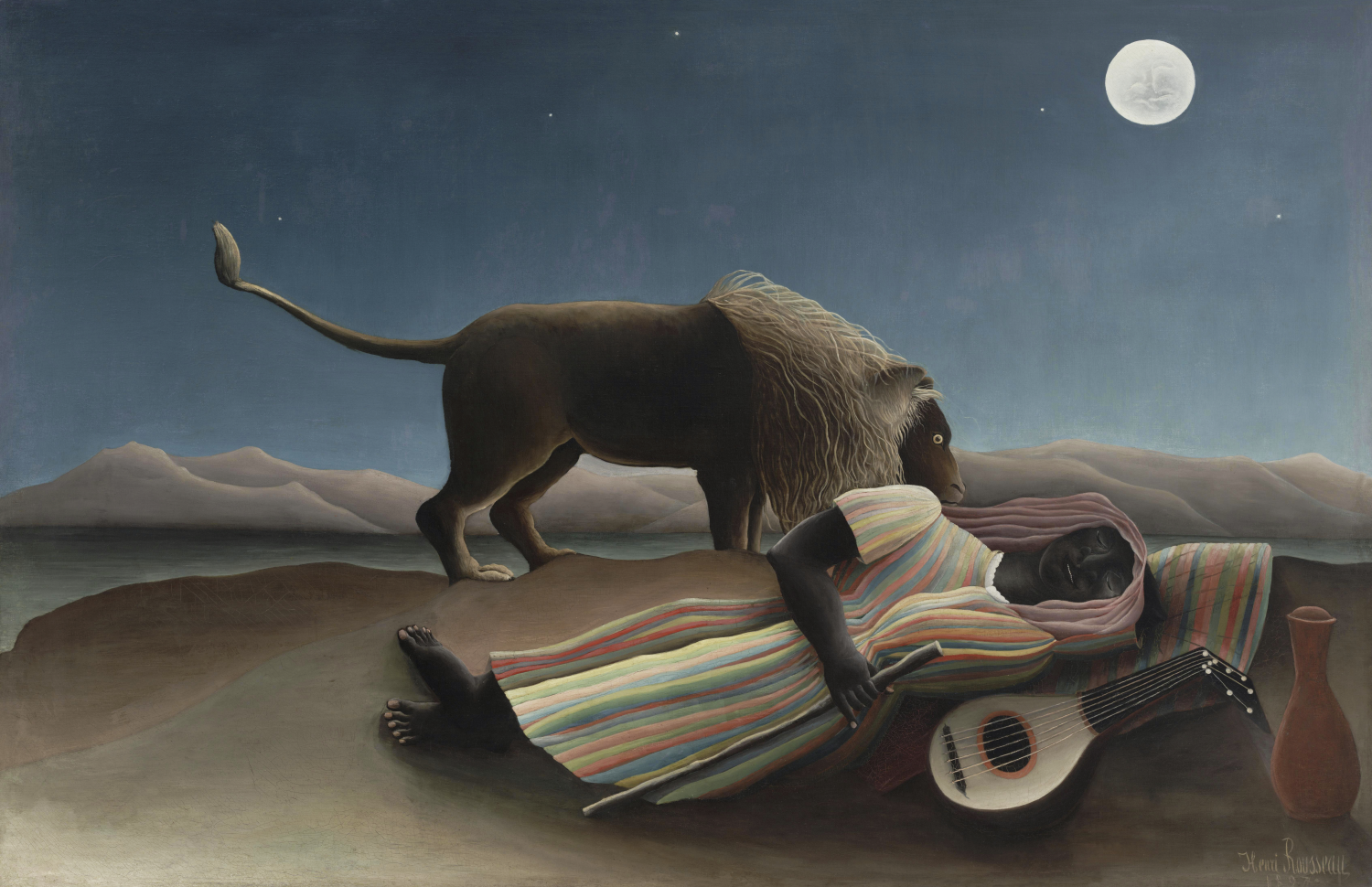 Henri Rousseau - Speča ciganka (tisk na platno)