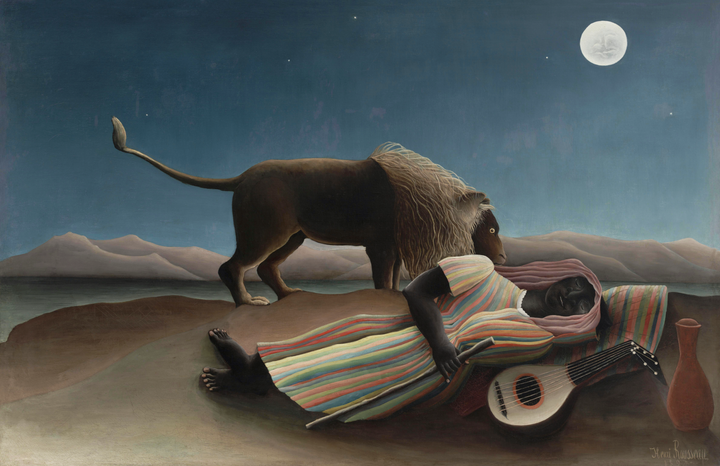 Henri Rousseau - Speča ciganka (tisk na platno)