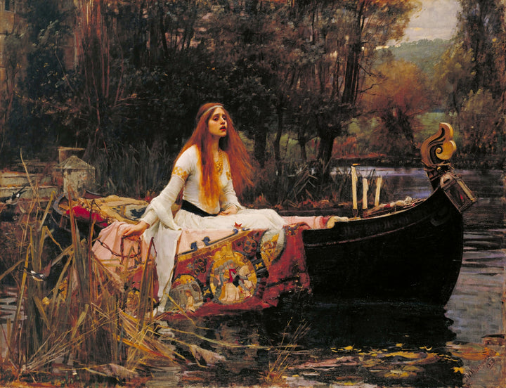 John William Waterhouse - The Lady of Shalott (tisk na platno)