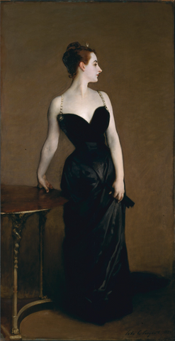 John Singer Sargent - Madame X (tisk na platno)