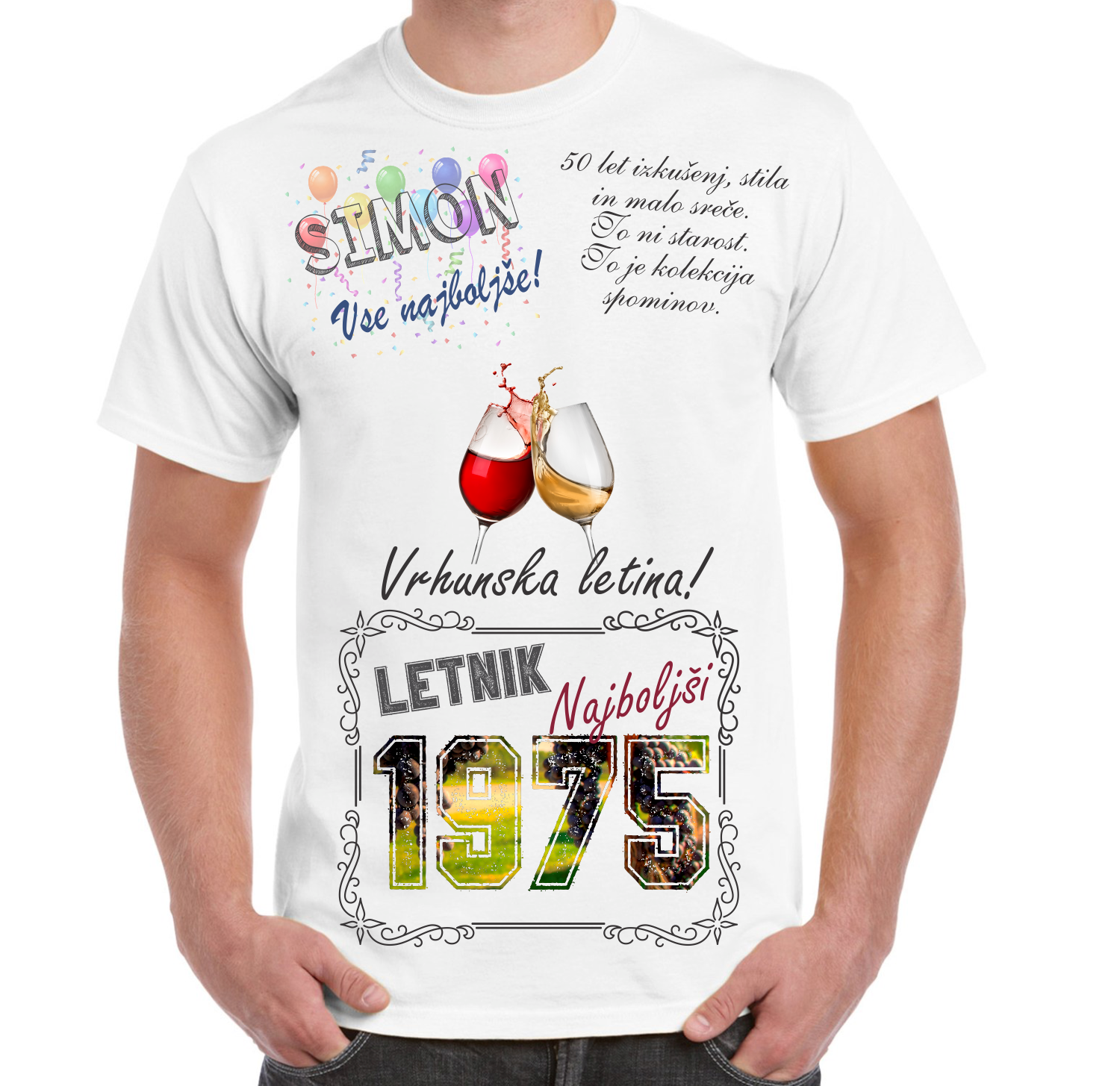 50 let Majica - Najboljši letnik