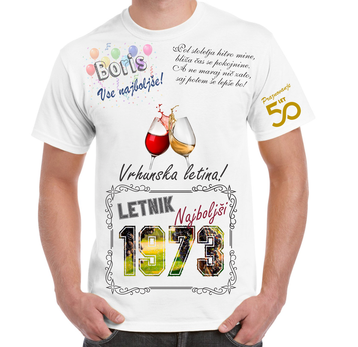 50 let Majica - Najboljši letnik