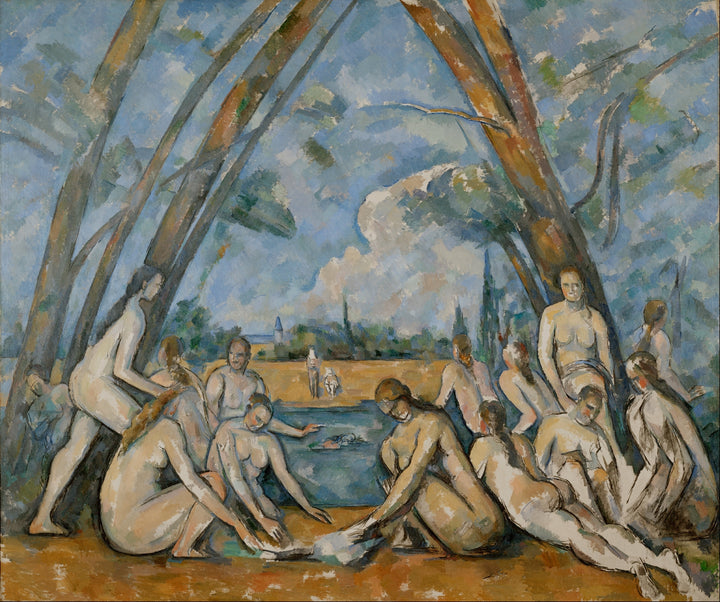 Paul Cézanne - Kopalke (tisk na platno)