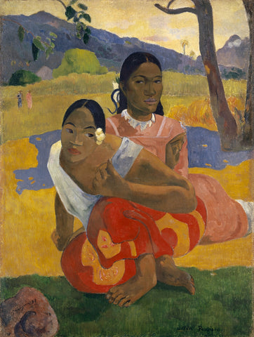 Paul Gauguin - Nafea Faa Ipoipo (tisk na platno)