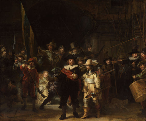 Rembrandt - The Night Watch (tisk na platno)