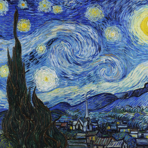 Vincent van Gogh - Zvezdna noč (tisk na platno)