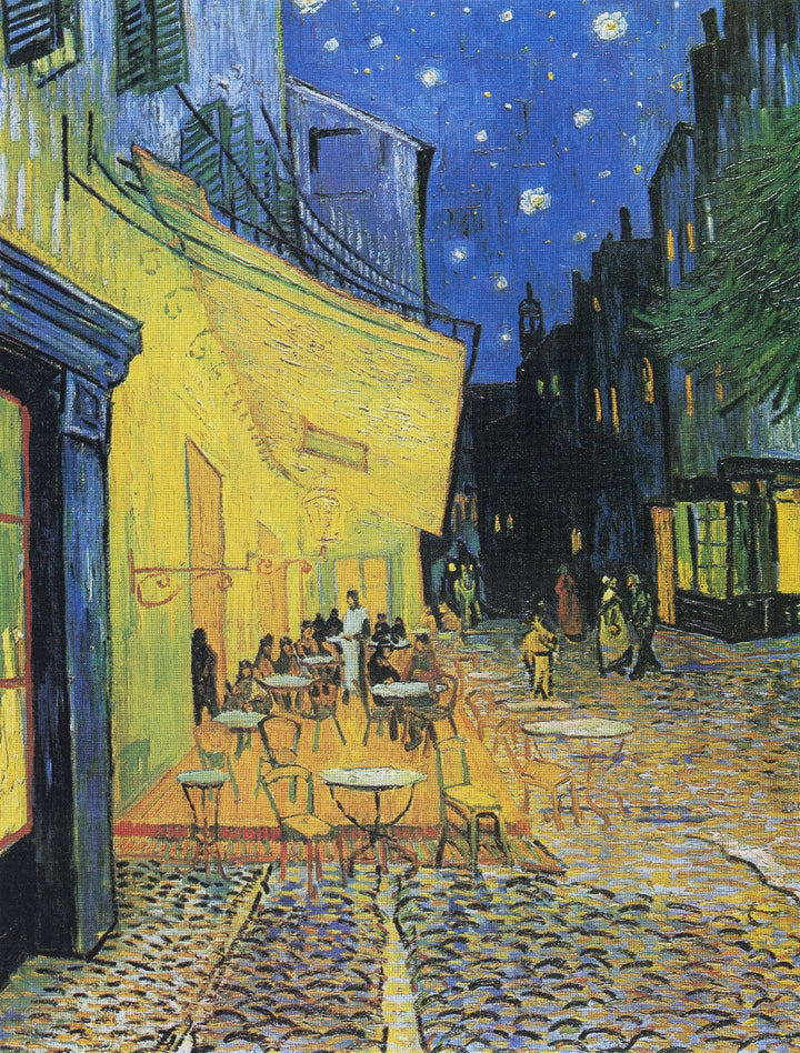 Vincent van Gogh - Kavarnina terasa ponoči (tisk na platno)