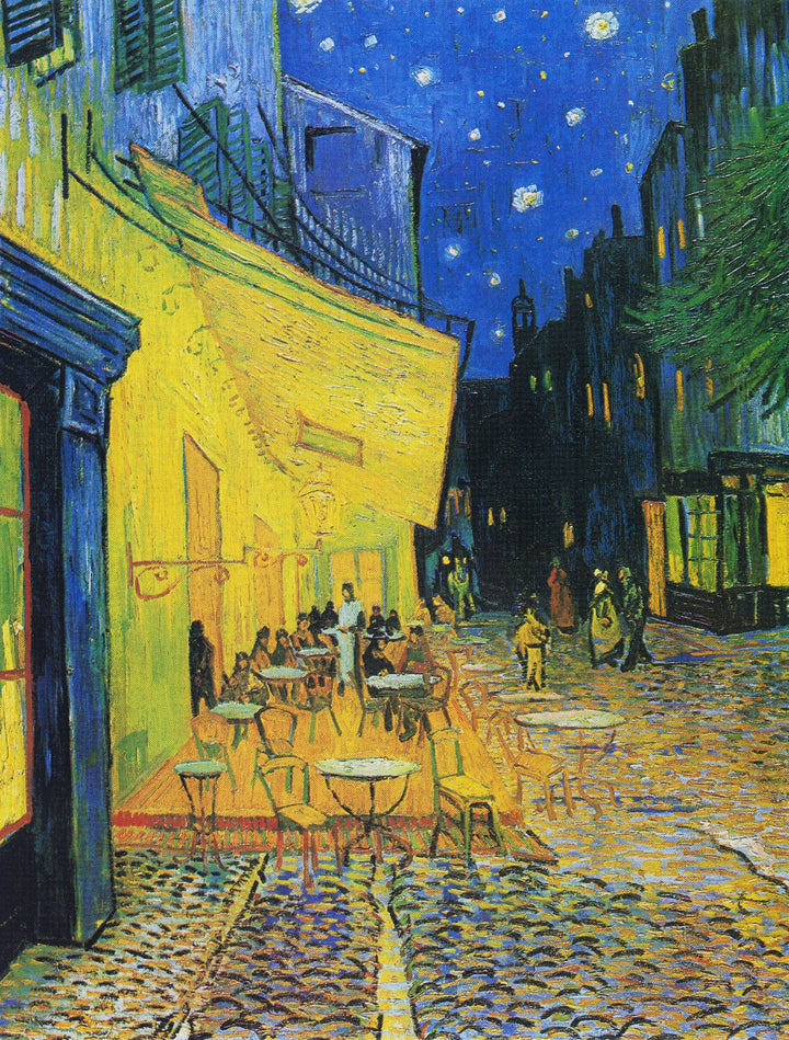 Vincent van Gogh - Kavarnina terasa ponoči (tisk na platno)