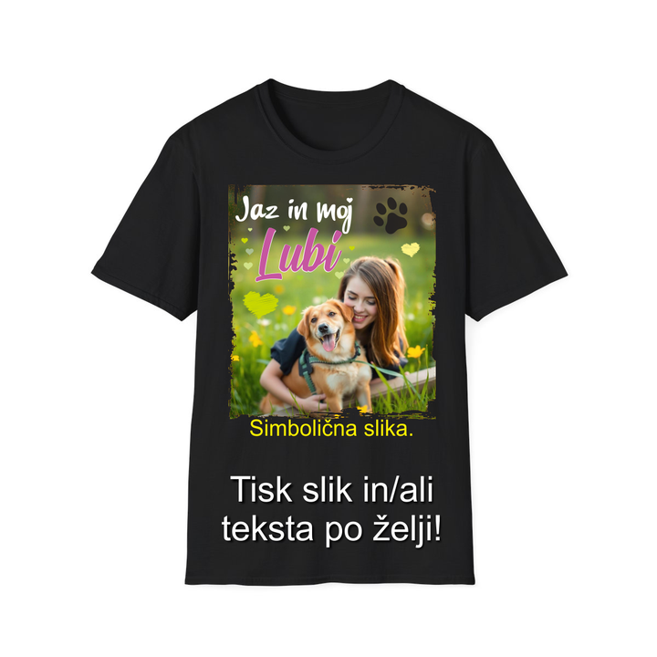 Tisk slike na Majico - Barvna Majica z Lastno Sliko