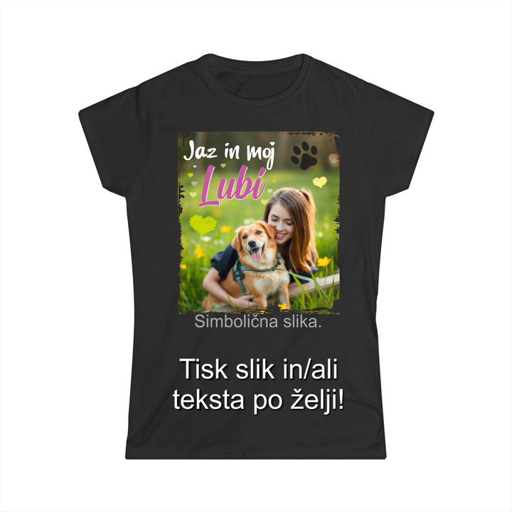 Tisk slike na Majico - Barvna Majica z Lastno Sliko